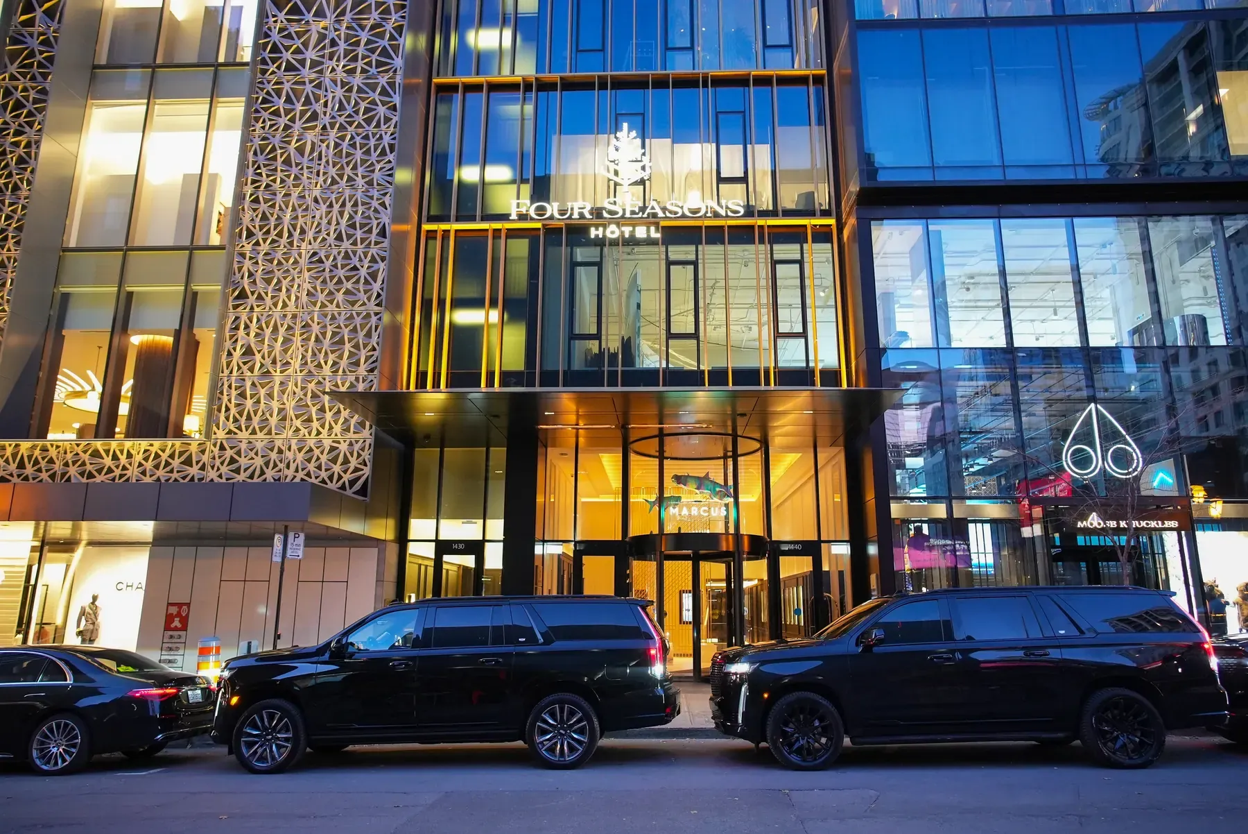 Vehículos con chófer privado de VIP Montreal